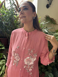 Floral Embroidery All Over the Top