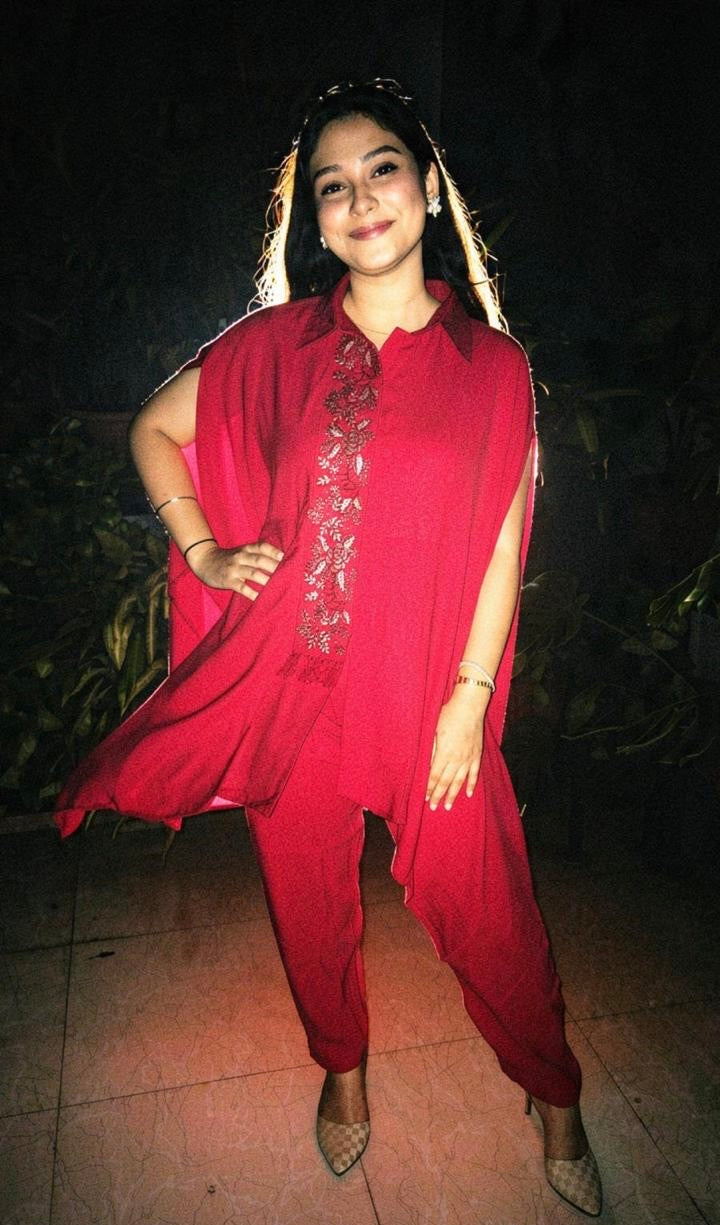 Kaftan-Inspired Coord Set with Embroidery