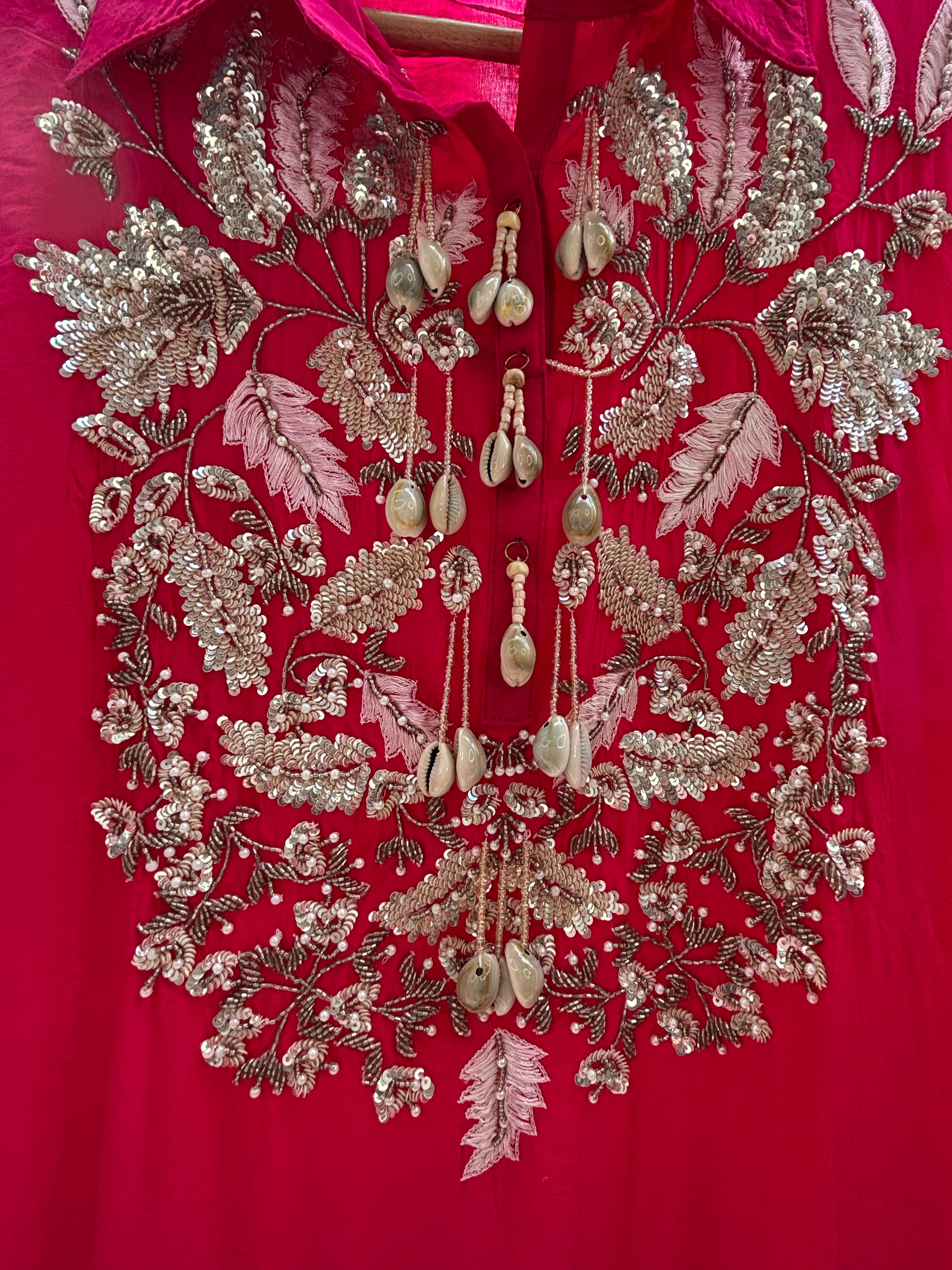 Dazzling Pearl & Conch Coord Set