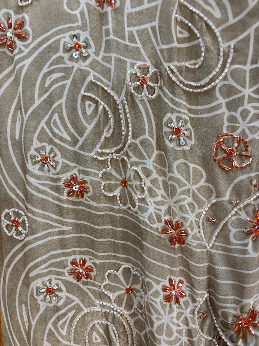 Delicate Panel Embroidery Coord Set