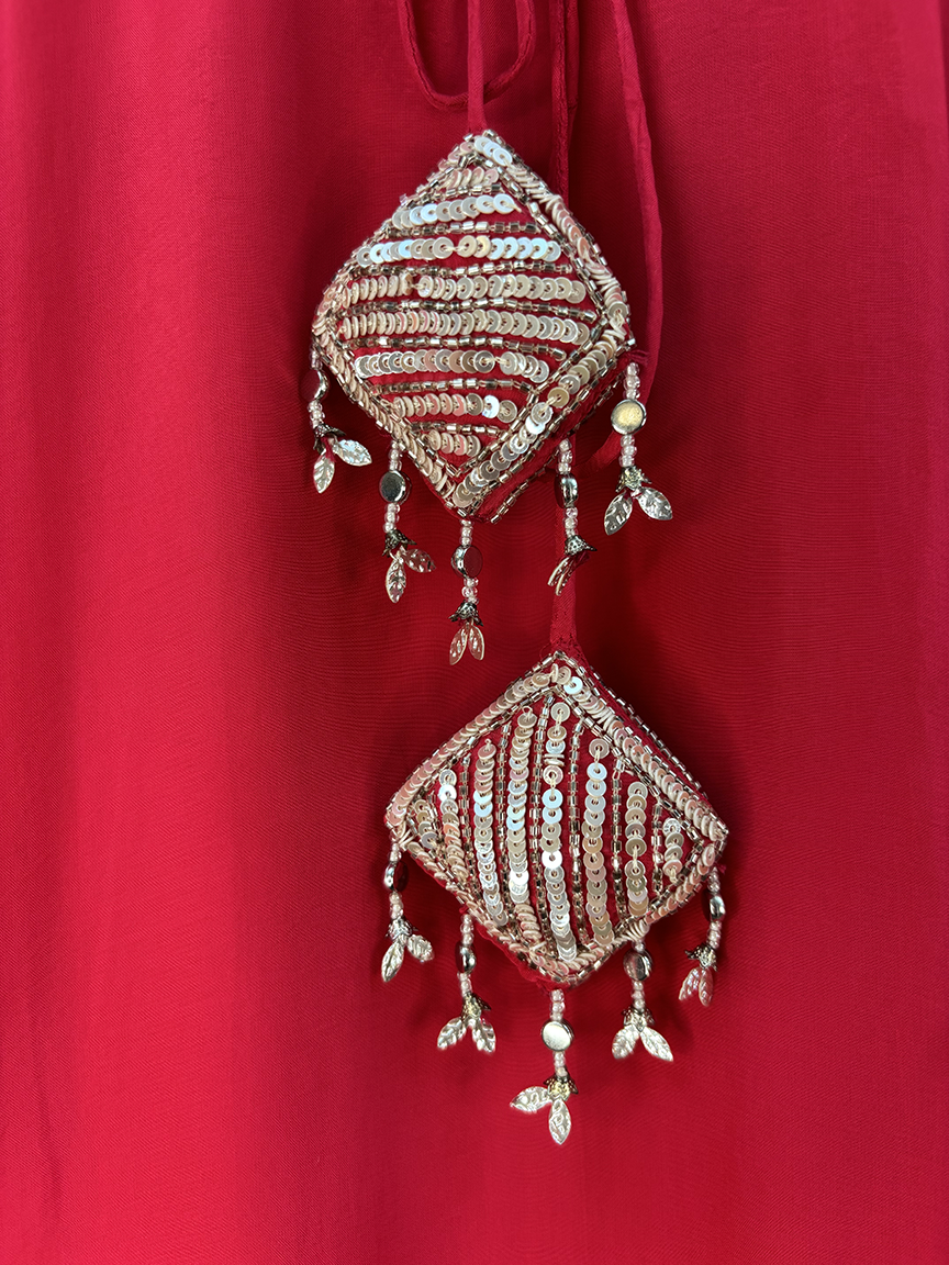 Pretty Sequins & Tassels Coord Set