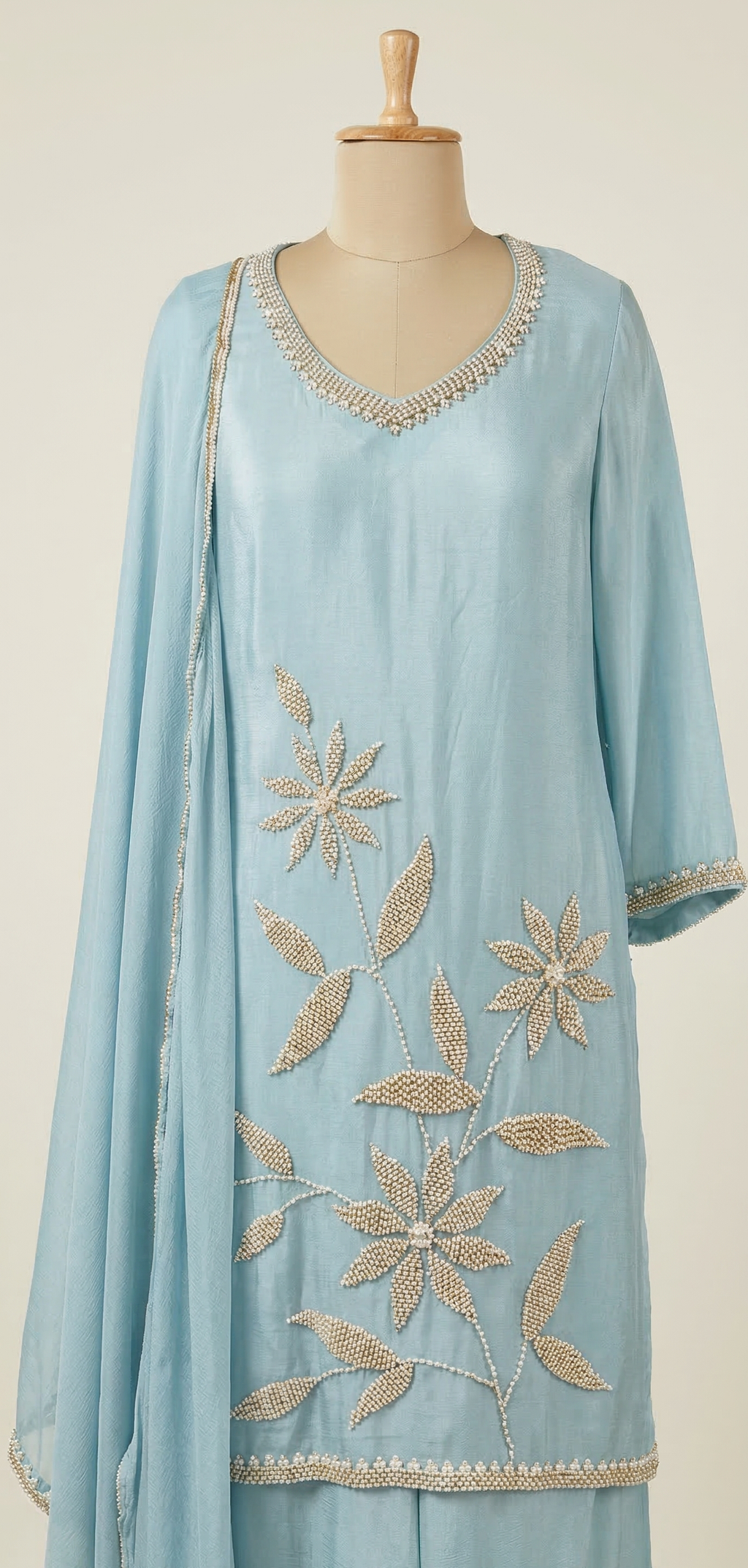 Elegant Embroidered Kurta Set
