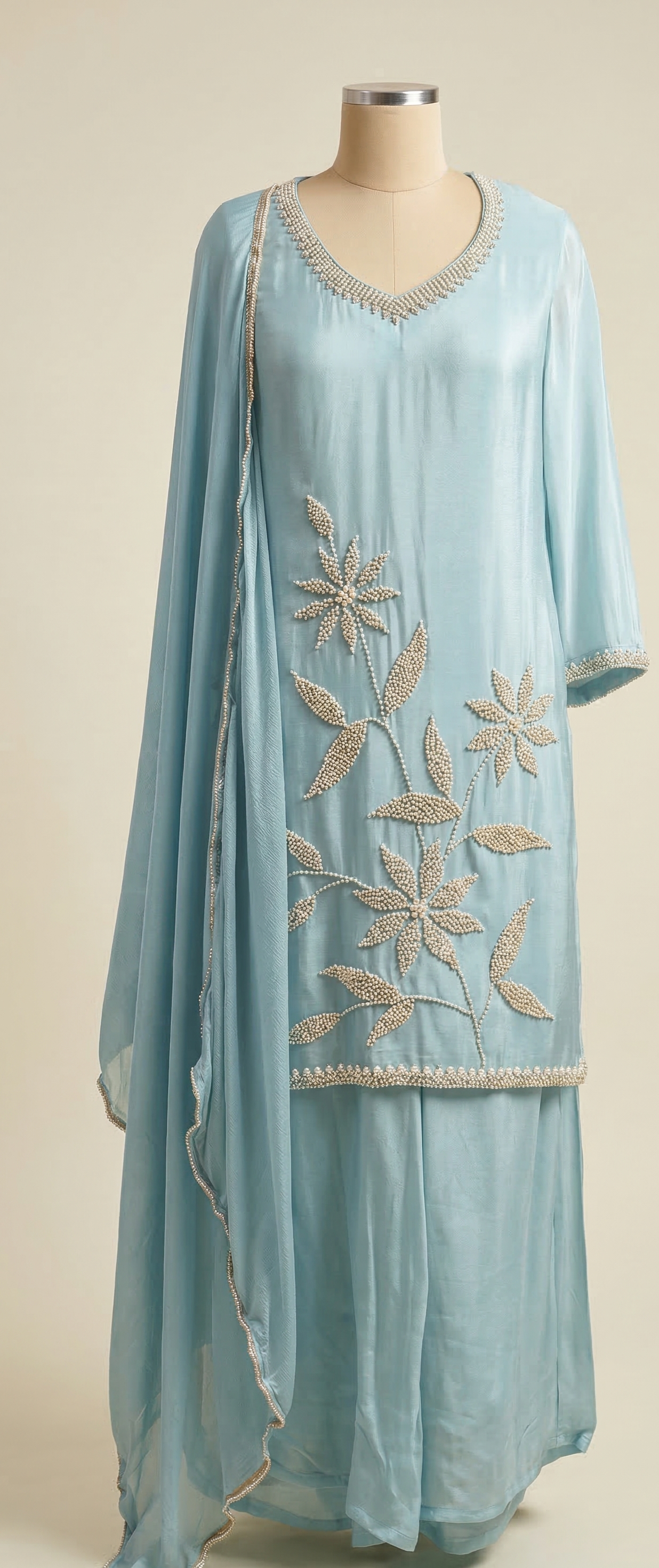 Elegant Embroidered Kurta Set