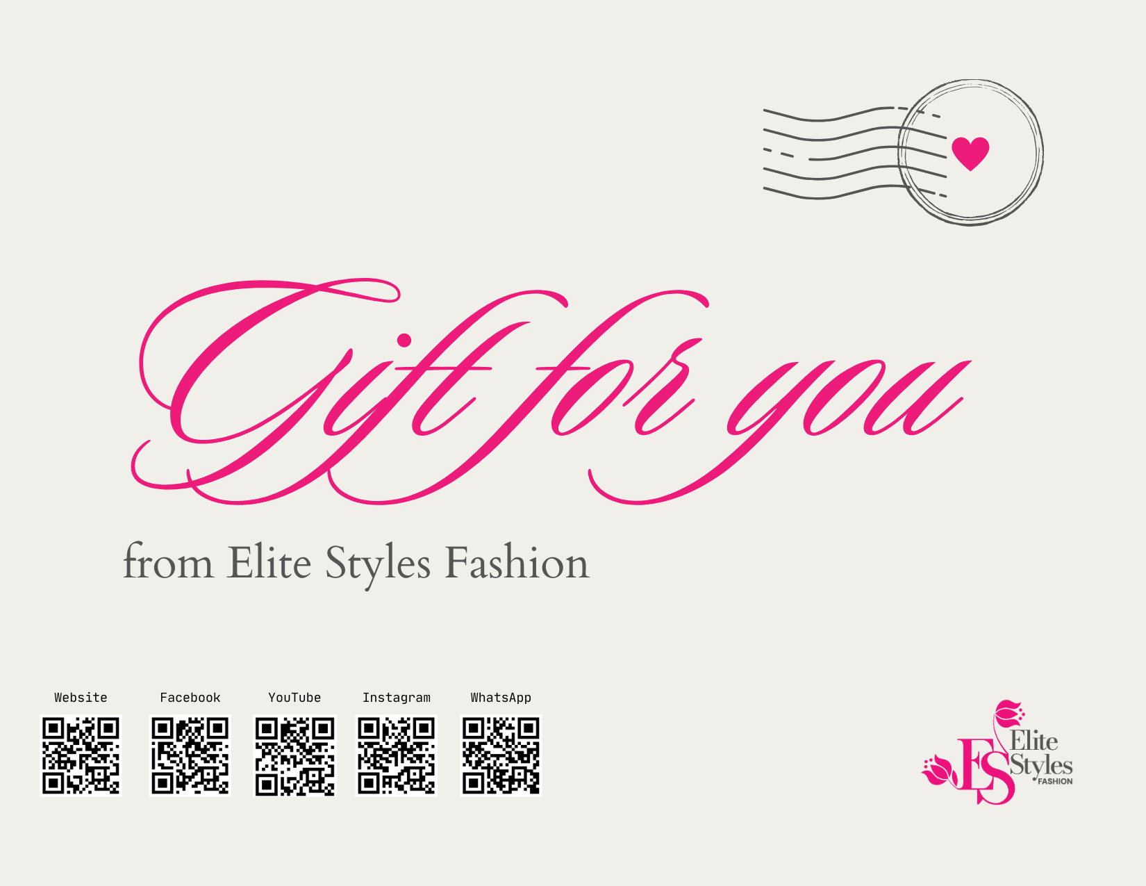 Elite Styles Fashion Gift Card