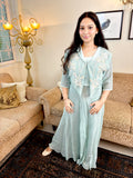 Indo-western Skirt with Bustier and Cape